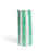 Noss & Co Medium Vase - Mint Green Stripe