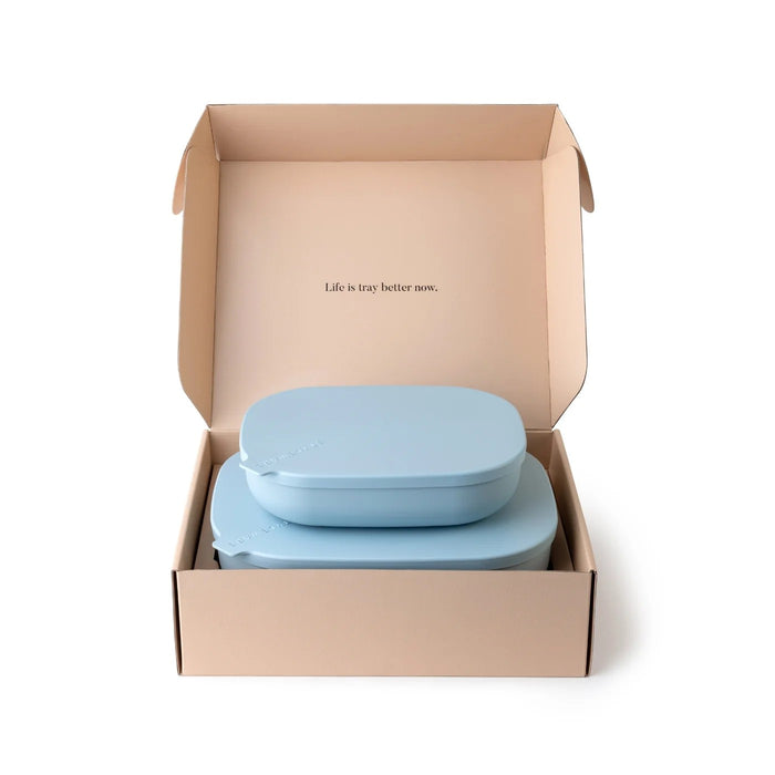 Styleware Nesting Tray Set of 2 - Sky
