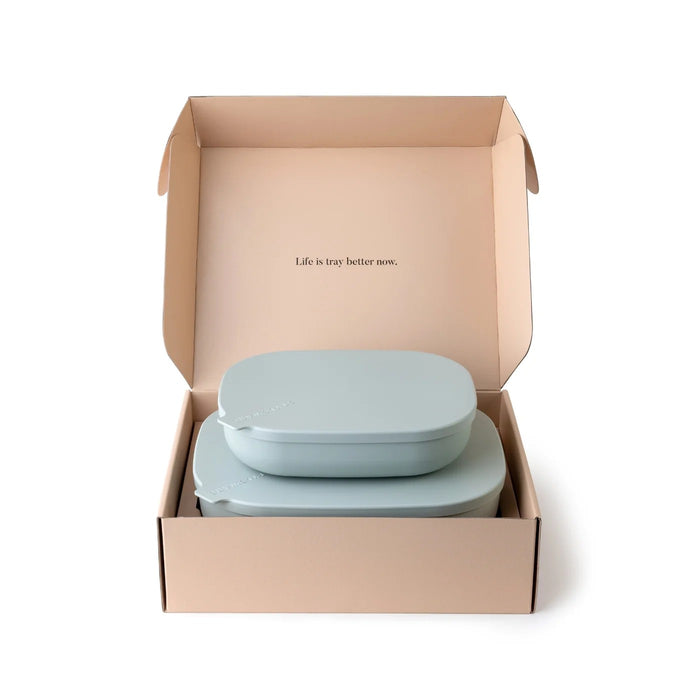 Styleware Nesting Tray Set of 2 - Eucalyptus