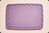 Maison Appret Rice Husk Chopping Board 30 x 23cm - Lilac