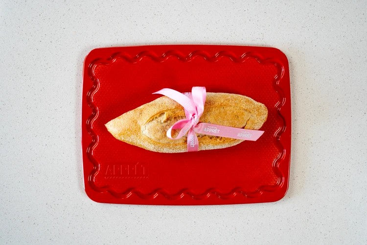 Maison Appret Rice Husk Chopping Board 40 x 28cm - Red