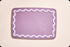 Maison Appret Rice Husk Chopping Board 40 x 28cm - Lilac
