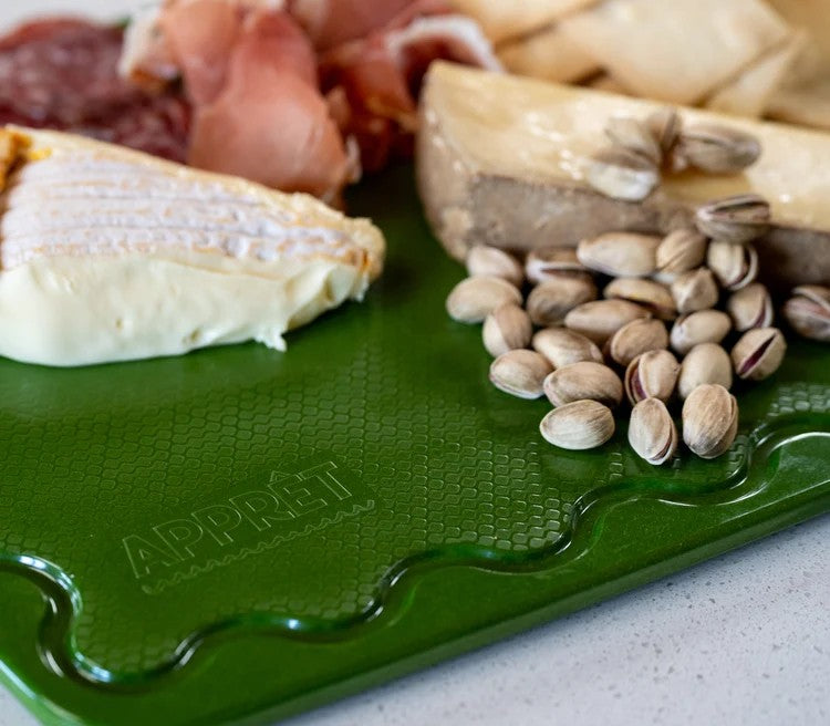 Maison Appret Rice Husk Chopping Board 40 x 28cm - Green