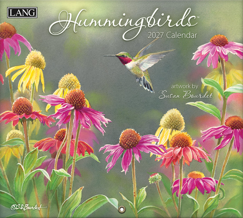 2027 Lang Calendar Hummingbirds by Susan Bourdet