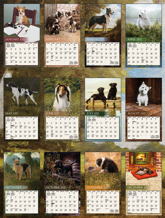 2027 Lang Calendar Love of Dogs by John Silver