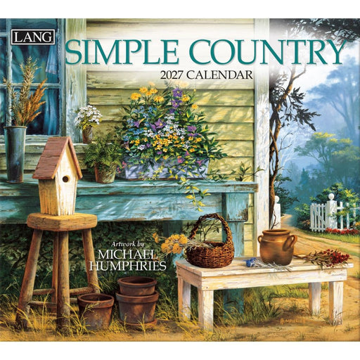 2027 Lang Calendar Simple Country by Michael Humphries