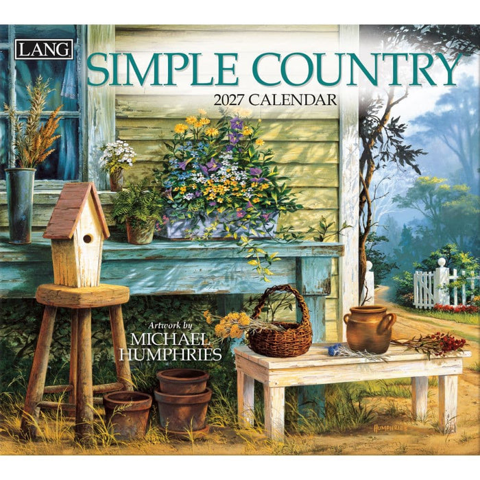 2027 Lang Calendar Simple Country by Michael Humphries
