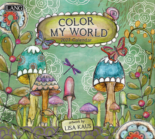2027 Lang Calendar Color My World by Lis Kaus