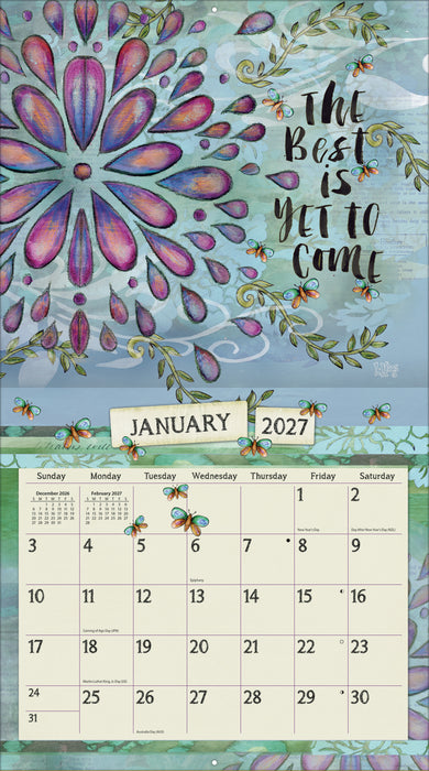 2027 Lang Calendar Color My World by Lis Kaus