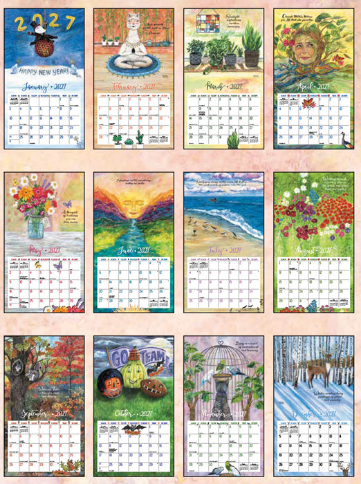 2027 Lang Calendar Favorite Things By Wendy Bentley