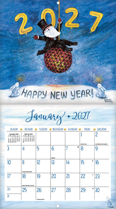2027 Lang Calendar Favorite Things By Wendy Bentley