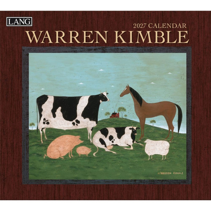 2027 Lang Calendar Warren Kimble