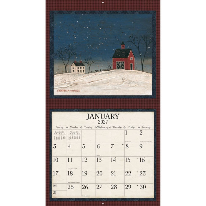 2027 Lang Calendar Warren Kimble