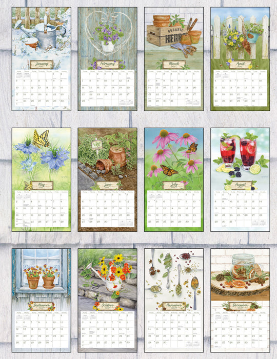 2027 Lang Calendar Herb Garden by Jane Shasky