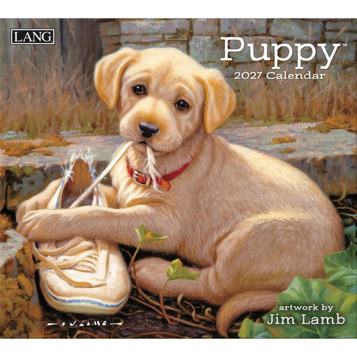 2027 Lang Calendar Puppy by Jim Lamb