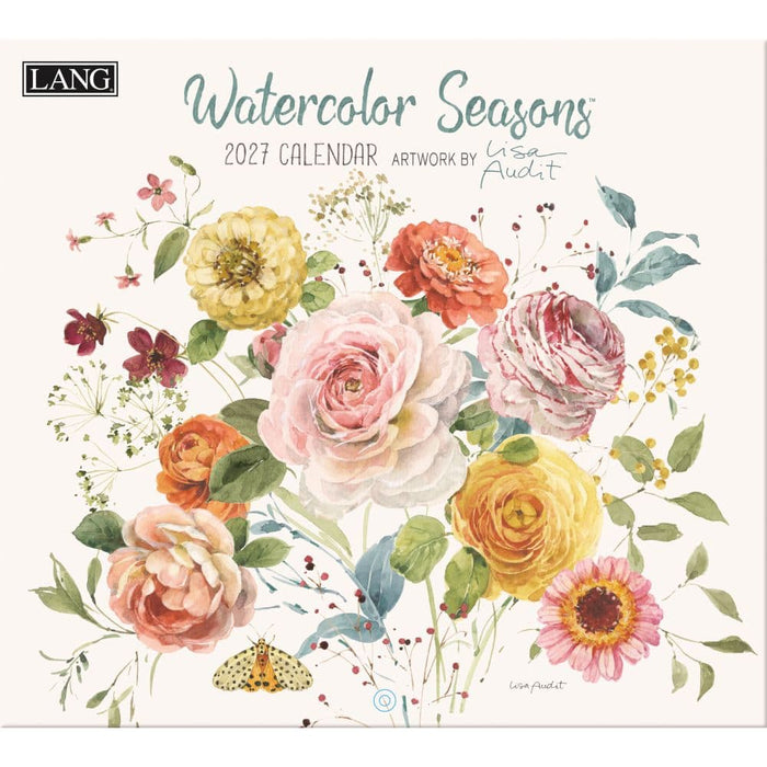 2027 Lang Calendar Watercolour Seasons by Lisa Audit