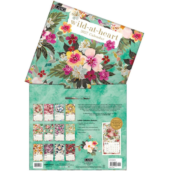 2027 Lang Calendar Wild at Heart by Barbra Ignatiev