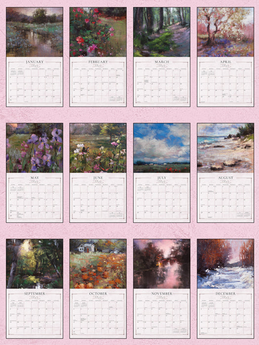 2027 Lang Calendar Soft Escapes by Valerie McKeehon