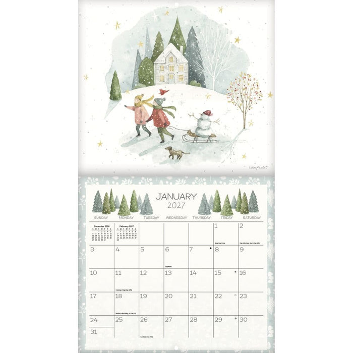 2027 Lang Calendar Blissful Moments by Lisa Audit