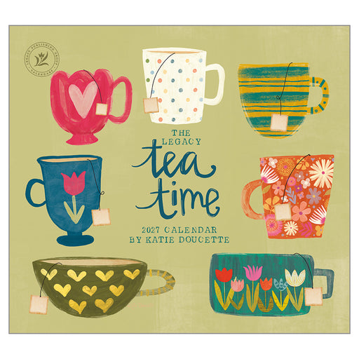 2027 Legacy Calendar Tea Time By Katie Doucette