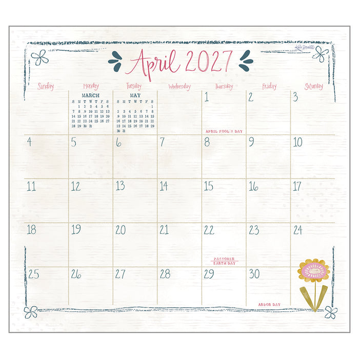 2027 Legacy Calendar Tea Time By Katie Doucette
