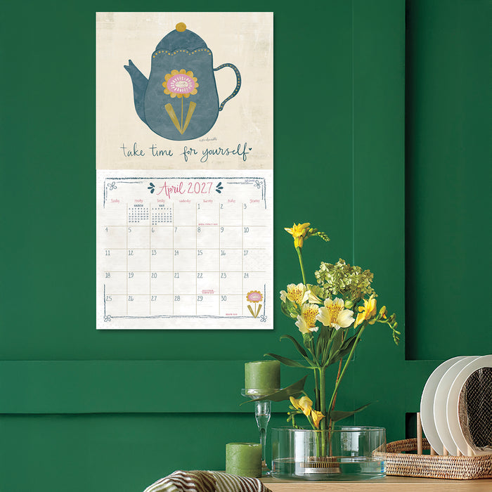 2027 Legacy Calendar Tea Time By Katie Doucette