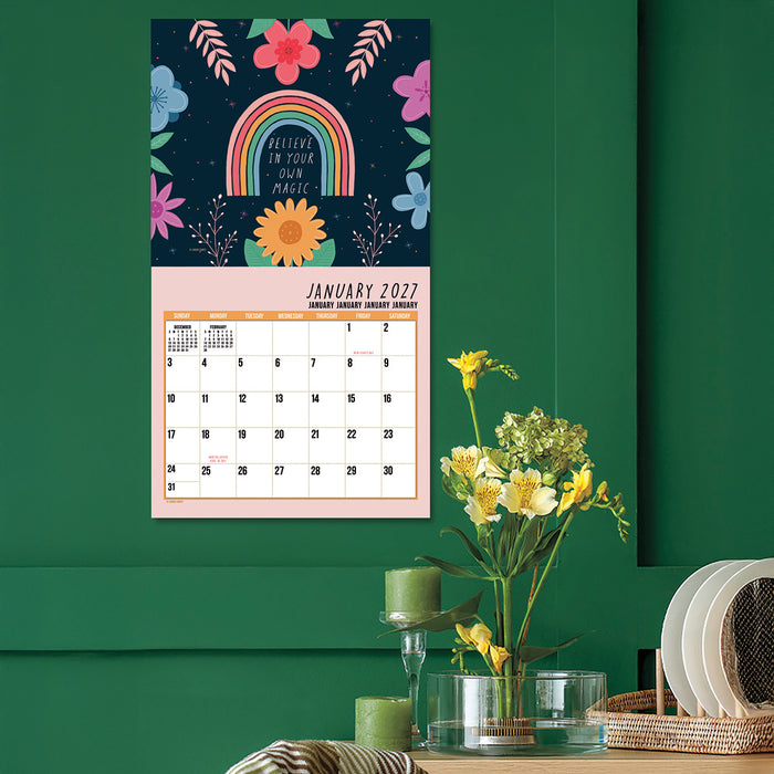 2027 Legacy Calendar Live Laugh Love by Louise Carey