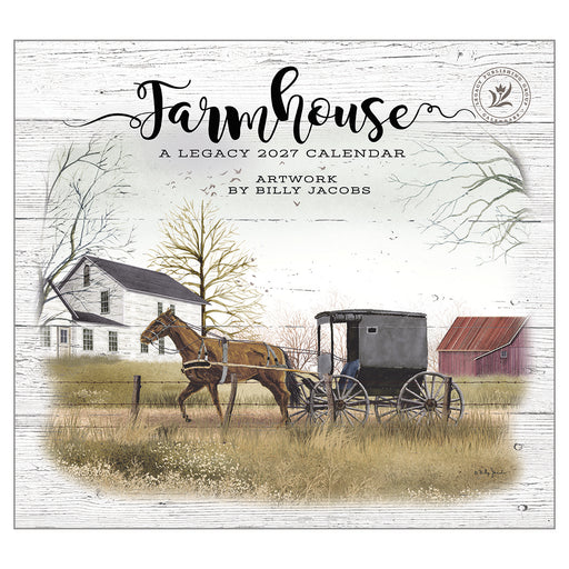 2027 Legacy Calendar Farmhouse by Billy Jacobs