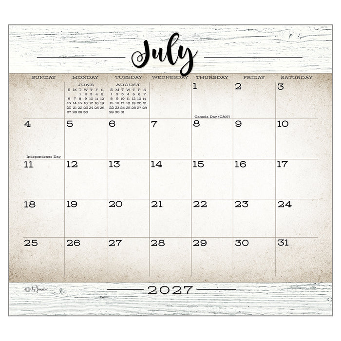 2027 Legacy Calendar Farmhouse by Billy Jacobs