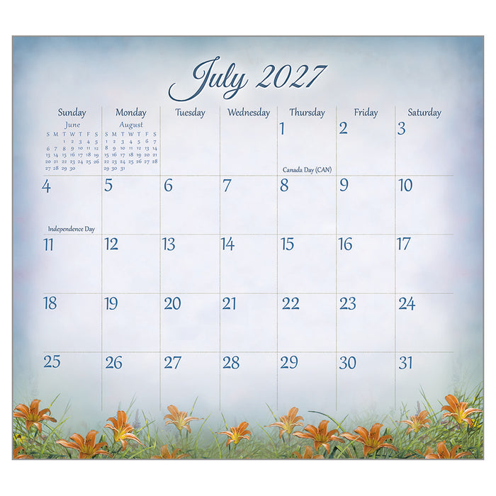 2027 Legacy Calendar Songbirds By James Hautman