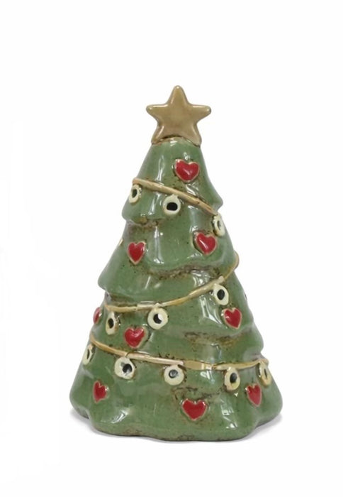 Cottage Tealight - Xmas Tree 15cm