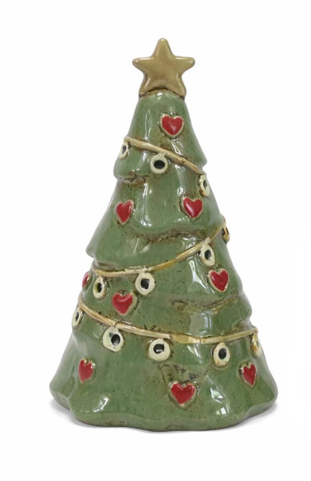 Cottage Tealight - Xmas Tree 21cm