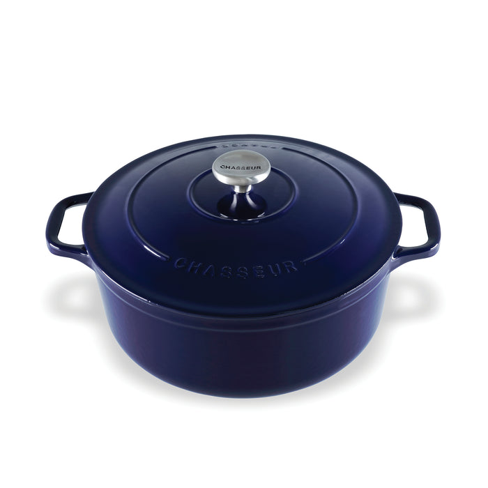 Chasseur Round Casserole 26cm / 5.0lt - French Blue