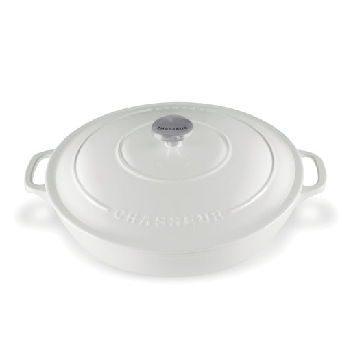 Chasseur Round Casserole 30cm / 2.5lt - White