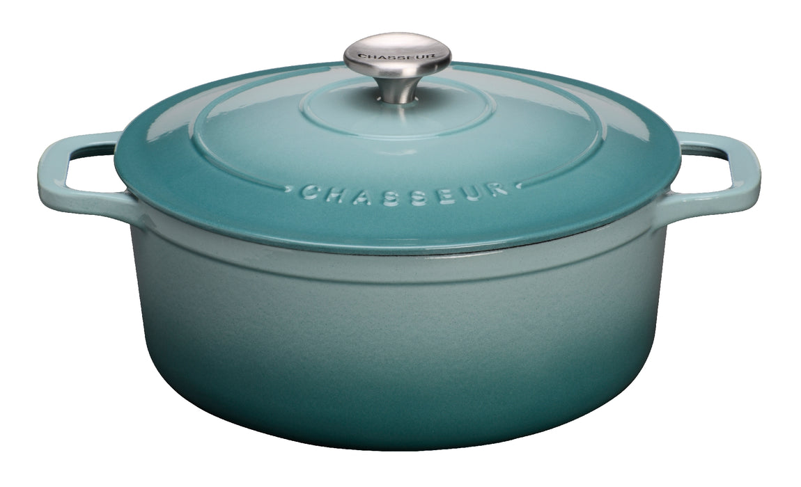 Chasseur Round Casserole 28cm / 6.1lt - Quartz