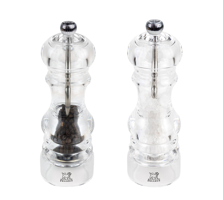 Peugeot Nancy Duo Salt & Pepper 18cm - Transparent