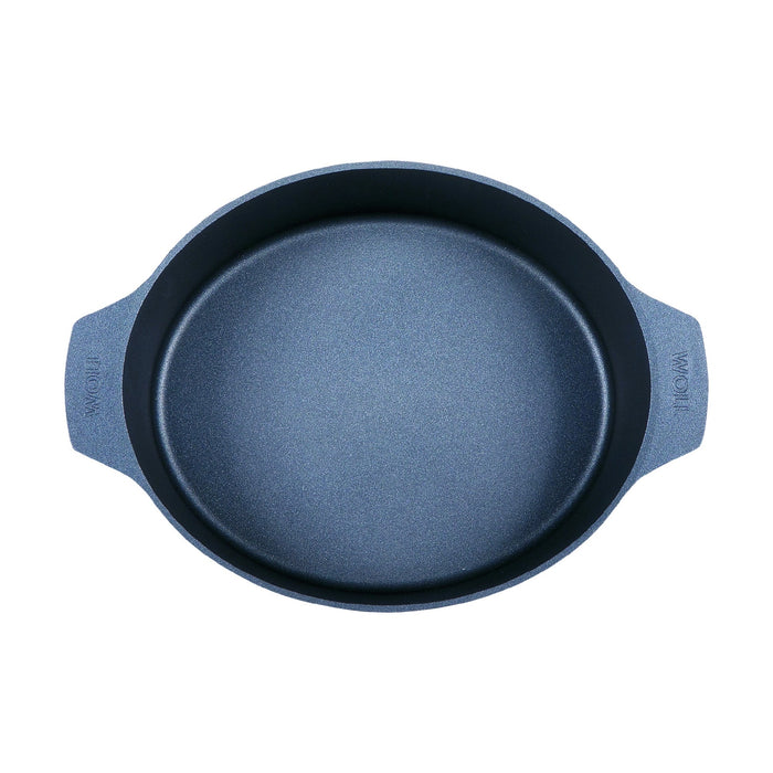 WOLL Diamond Lite Fix Handle Induction Oval Roast 31x26cm 6L With Lid Gift Boxed