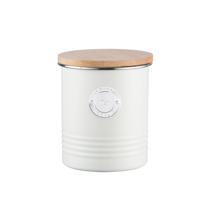 Typhoon Living Tea Canister 1lt - Cream