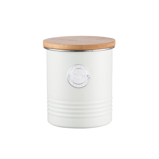 Typhoon Living Coffee Canister 1lt - Cream