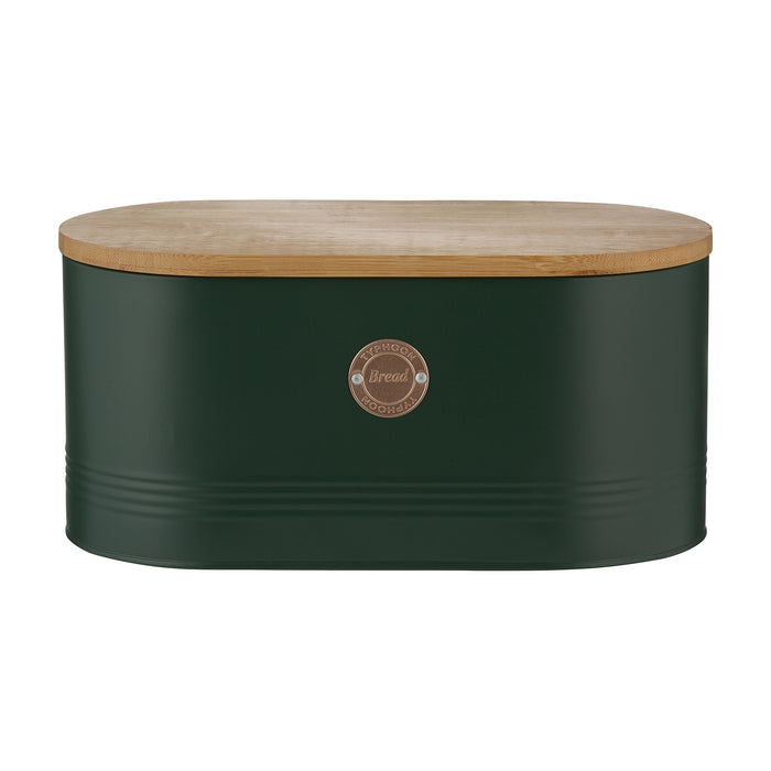 Typhoon Living Bread Bin 34x20cm - Green