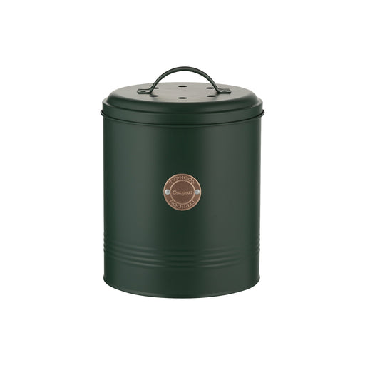 Typhoon Living Compost Caddy 2.5lt - Green