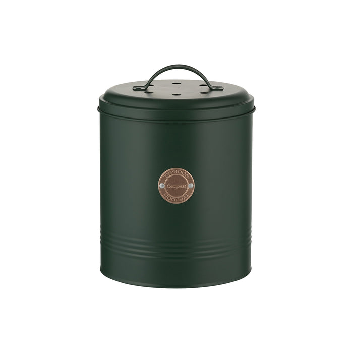 Typhoon Living Compost Caddy 2.5lt - Green