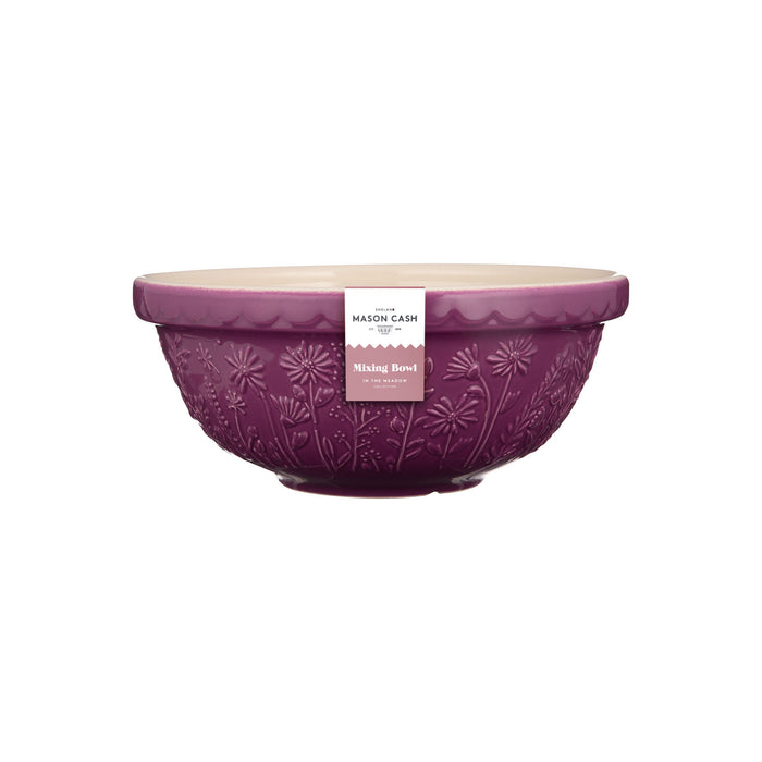 Mason Cash In The Meadow Mixing Bowl 26cm - Daisy Purple