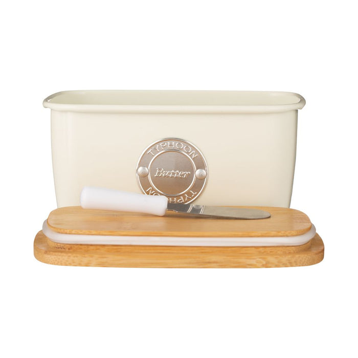 Typhoon Living Butter Dish 650ml - Cream
