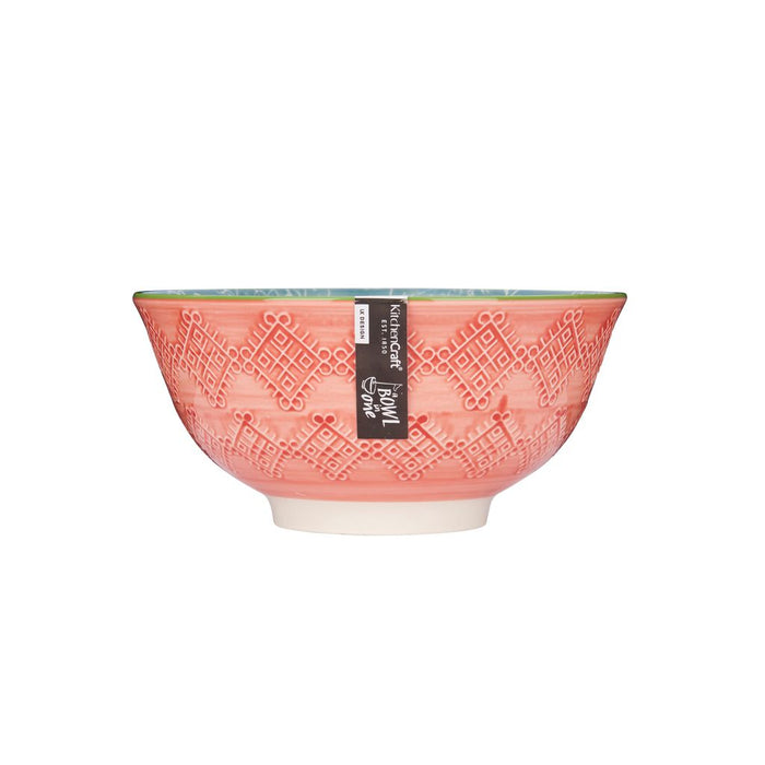 Mikasa Does it All Bowl 15.7cm - Grey Floral