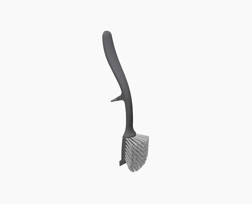 Edge Dish Brush with Sink Rest - Grey