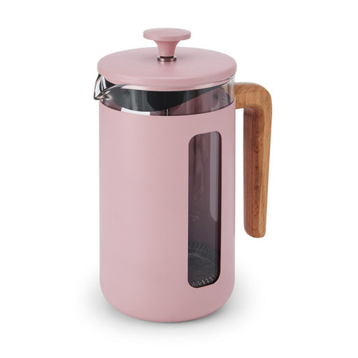 La Cafetiere Pisa Wood Handle 8 Cup - Pink