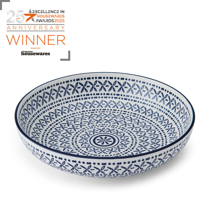 Mikasa Coupe Bowl 21cm - Blue Mediterranean