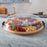 Farberware Build a Board Bamboo Round Snack Serving Board, 35.5CM