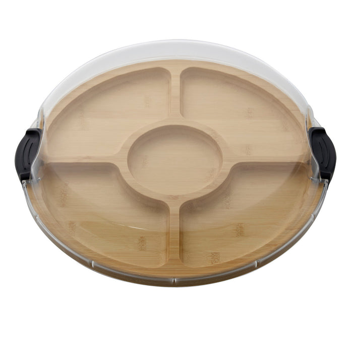 Farberware Build a Board Bamboo Divided Round 35.5cm